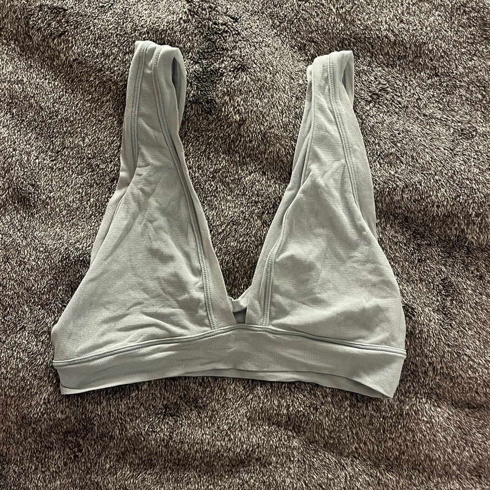 Skims Plunge Bralette in Sky